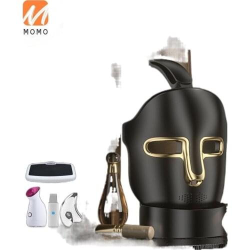 Photon Skin Rejuvenation Beauty Mask Household Equipment for Facial Beauty Facial Appliance Red and Blue Lamp