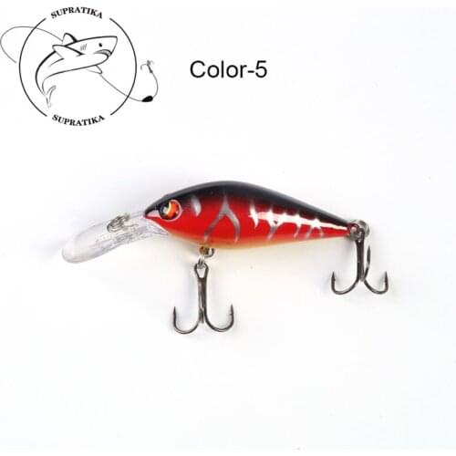 8cm/8.5g Artificial Minnow Freshwater Fishing Lure Hard Bait 3D Eyes Anti-Corrosion Bionic High Quality Plastic Fishing Bait