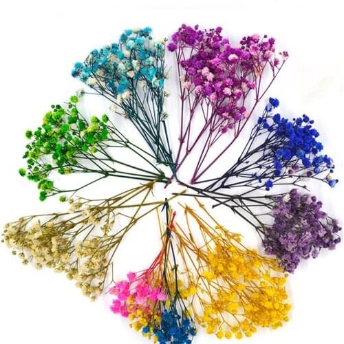 Artificial Flowers Gypsophila paniculata L Decoration Accessories For DIY Silicone Mold Resin Mold Making Jewelry Accessories