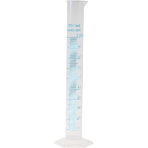 Measuring Cylinder Laboratory Test Graduated Liquid Trial Tube Jar Tool New HCCY