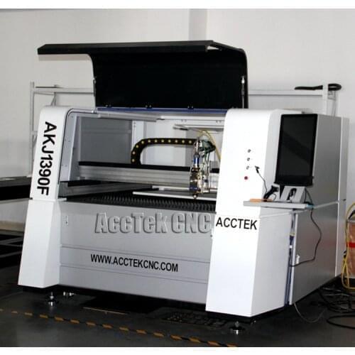 Lasercutter raycus 2000w fiber laser machine laser head 750W fiber laser cutting machine AKJ1390F