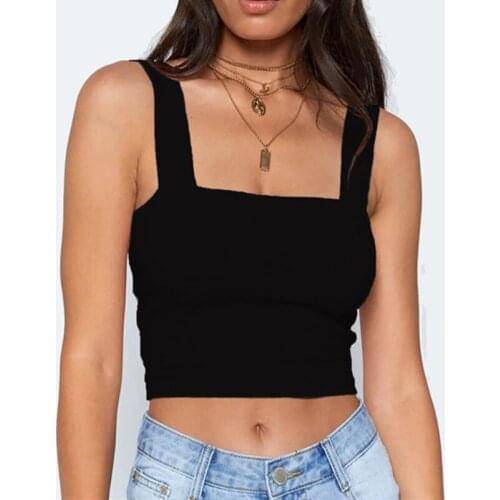 Mlanxeue Women's Cropped Tank Tops