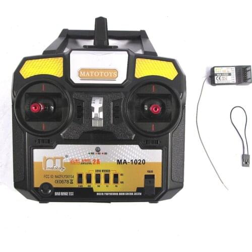 Mato 4 Channels 2.4Ghz Radio Controller RC Transmitter Receiver MA1020 for 1:16 1/16 all Mato RC Tank