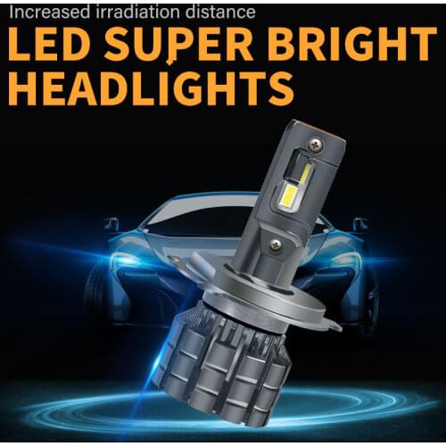 Fccemc Super Bright H4 H7 H1 H11 9012 9005 6000k 15000LM 85W LED Car Headlight Bulbs 12v 24v LED Automobiles Auto Headlamp Blulb