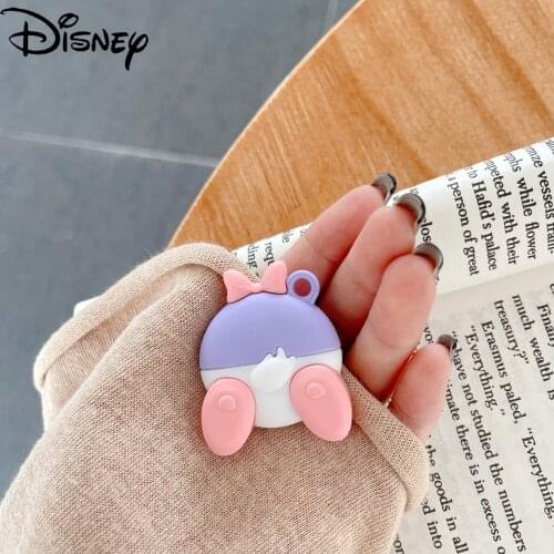 Disney cute Donald Duck suitable for airtag series tracker protective cover Apple airtag locator protective shell cute