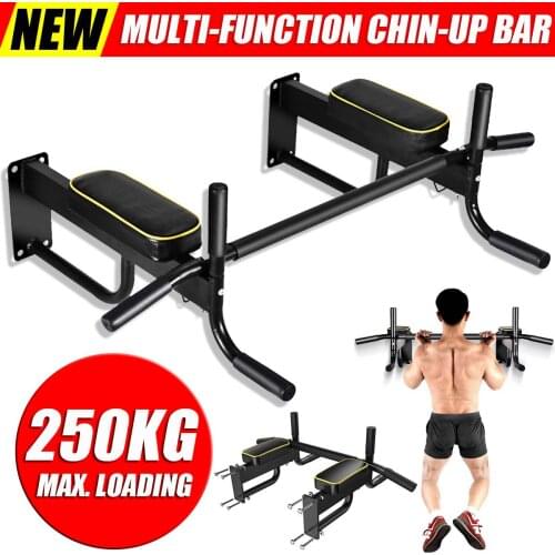 2 IN 1 Fit Pull Up Bar Traction bar Wall Pull-up Bar Sport Gym Equipment Fitness Equipment for Home Gym Bodybuilding Bar Sport