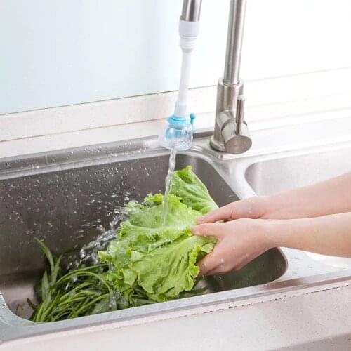 360 Degree Adjustable Water Tap Extension Filter Shower Water Tap Bathroom Faucet Extender Home Kitchen Accessories