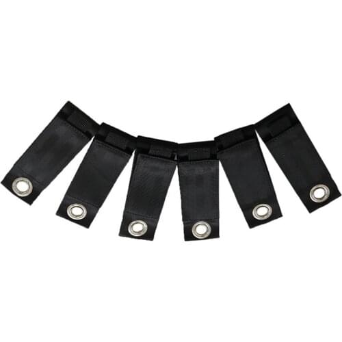 6PCS Heavy Duty Extension Cord Holder Organizer Hook Loop Storage Cable Strap For House Basement Cable Hose Rope Wrap Hange