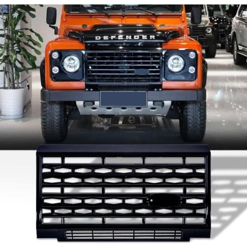 Auto Parts Car Styling Tuing Front Middle ABS Adventure Edition Style Grille For Land Rover Defender Vehicle