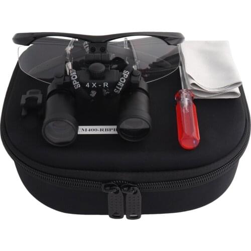 High Magnification Binocular Dental Loupe Surgery Surgical Magnifier Optical Microsurgery Magnifying Glasses 4x 6x 8x-R