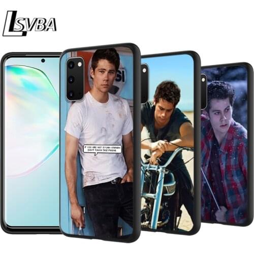 Teen Wolf Dylan Obrien For Samsung Galaxy S20 Ultra Plus A01 A11 A21 A31 A41 A51 A71 A81 A91 Black Soft Phone Case