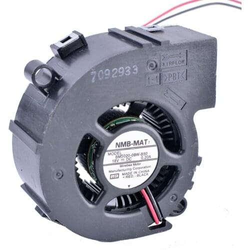 COOLING REVOLUTION BM5020-09W-B50 Stage Lighting Fan Projector Blower Cooler 18V 0.20A