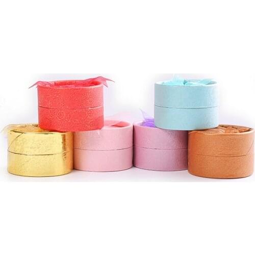 Exquisite box six color candy series jewelry box