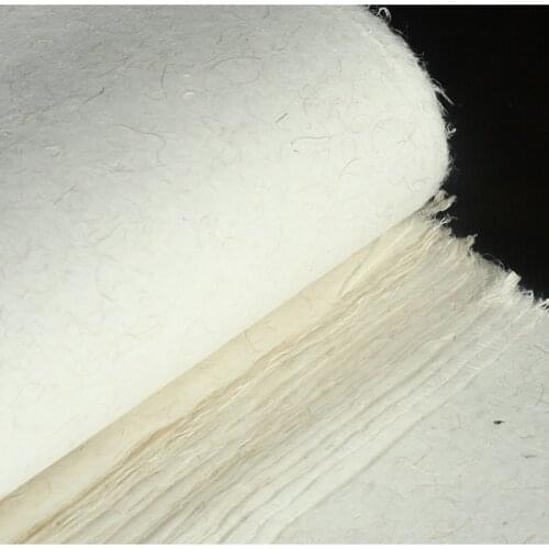 Chinese Long Fiber Xuan Paper Chinese Mulberry Paper Handmade Calligraphy Painting/ Window Yunlong Rice Papier Rijstpapier