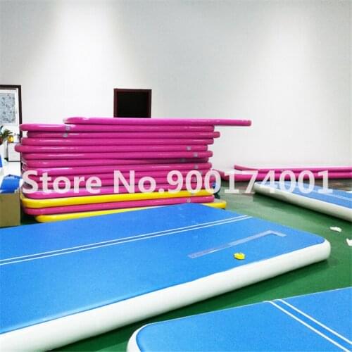Free Shipping 6m7m8m Inflatable Gymnastics AirTrack Tumbling Mat Air Track Floor Mats with Electric Pump for Home Use Outdoor