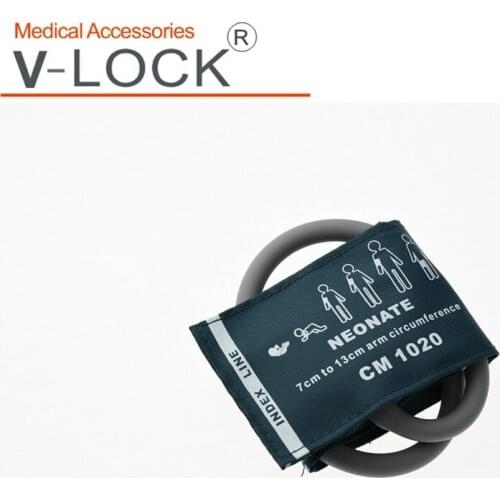 Neonate Arm blood pressure cuff with bladder single-tube nylon coat blood pressure cuff