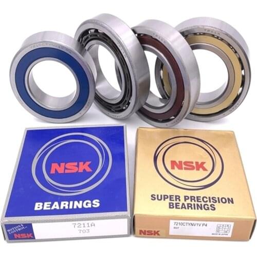 NSK 7012AC 7012C 7012CTYNSUL P6 P5 P4 GA 7012 60X95X18 Precision Angular Contact Bearings P5 P4 CNC Machine Tool