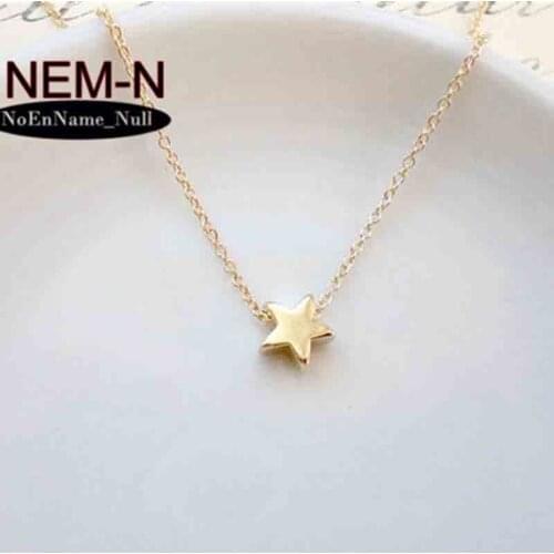 Collares Pendant Necklace present pentagram Steampunk star Necklace & Pendants New Fashion Bijoux Women pendentif Halskette