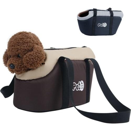 Portable Pets Shoulder Bags Oxford Sponge Warm Dogs Carrying Bag Handbag for Pets Soft Outdoor Travel Puppy Bag Pet Carrier