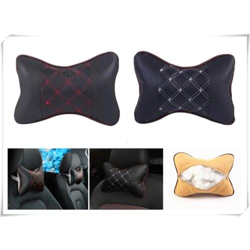 Auto safety pillow car headrest breathing seat head rest cushion for Volkswagen vw Tuhuan 1.4T Touareg2 New Beetle