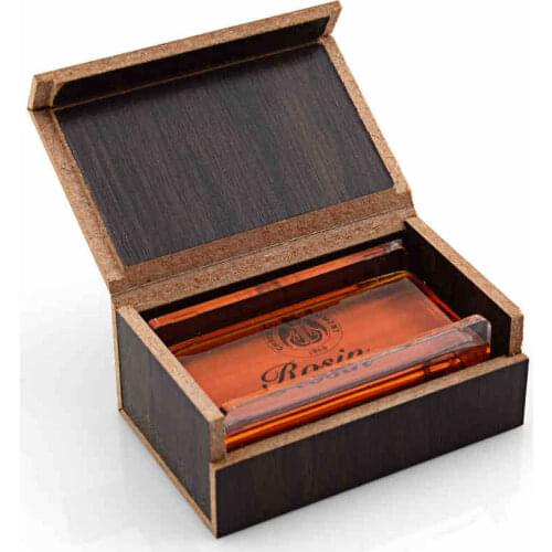 Transparent violin rosin dedicated violin accessory parts violin violin with Wooden Box