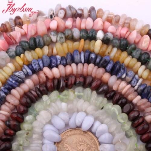 3x5-5x9mm Larimar Charoite Kyanite Aagtes Beads Natural Stone Spacer Beads For DIY Women Necklace Bracelet Jewelry Making 15"