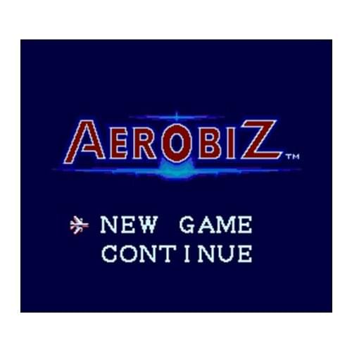 Aerobiz 16 bit Big Gray Game Card For USA NTSC Game Player
