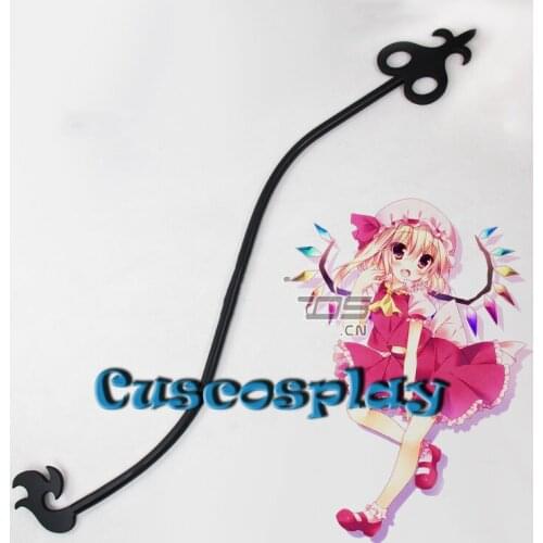 Anime Touhou Project Flandre Scarlet Cosplay Prop PVC Weapons Canes Props for Halloween Christmas Fancy Party Stage Performance