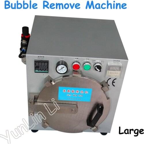 Large Size Bubble Remove Machine Third Generation Autoclave OCA LCD Bubble Remover for Glass Refurbish without Screws Locked