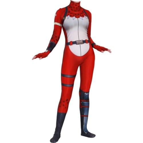 Free shipping adult Kids halloween Game Cosplay Costume Fortress Night Zentai Bodysuit Jumpsuits suit for women JQ-1357
