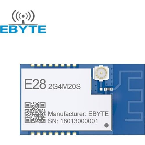 SX1280 2.4GHz 20dBm LoRa Bluetooth Wireless Module Long Range 6km EBYTE E28-2G4M20S BLE FLRC GFSK Transceiver Receiver SPI