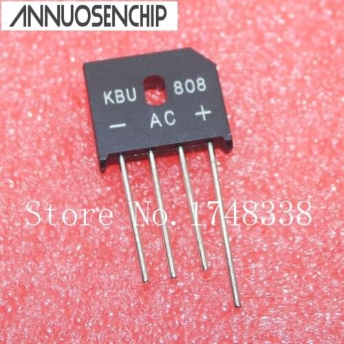 5pcs/lot KBU 808 8A 800V diode bridge rectifier KBU808