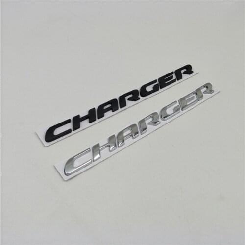 For Dodge Charger SRT R/T Hellcat Rear Trunk Lid Emblem Metal Logo Badge Sign