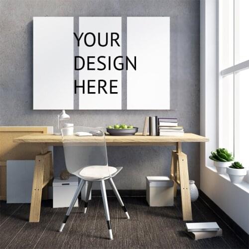 Custom Canvas Prints Decoration Home Cuadros Decorativos 3 Piezas Paintings for Living Room Wall Pop Art Posters and Prints Psg