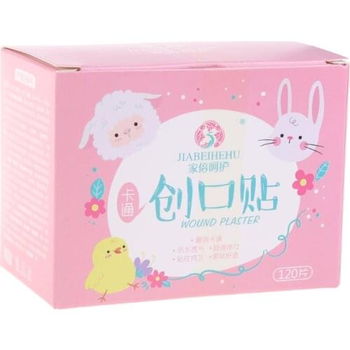 120 Pcs/box Cartoon Band-aid Cute Mini Children Breathable Waterproof Bandage ok Bandages Hemostatic Patch