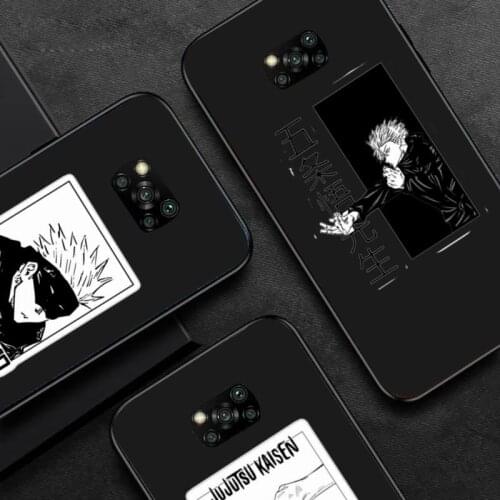 Jujutsu Kaisen Anime Cartoon Phone Case For Huawei P40 P20 P30 Mate 40 20 10 Lite Pro Nova 5t P Smart 2019