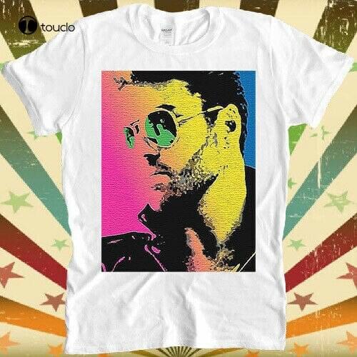 New George Michael Wham Music Star Pop Art Poster Ideal Gift Retro T Shirt Cotten Tee Shirt