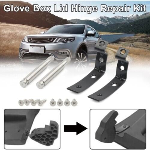 For Audi Glove Box Lid Hinge Snapped Repair Fix Kit Brackets A4 B6 2002-2005 B7,RS4 B7 2006-2008 Hinge Snapped Repair Fix Kit