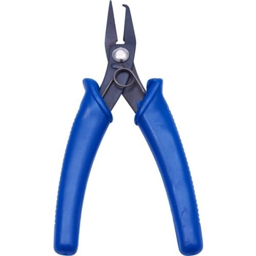 Jewelry Pliers, Split Ring Opener, Polishing, Black, Size: about 140mm long