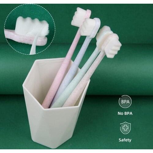 Portable Eco-friendly Ultra-fine Soft Bristles Pregnant Women Dental Care Toothbrush Oral Supplies