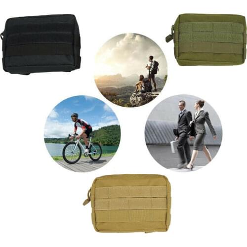 Men Women Waist Bag Tactical Molle Pouch Belt Waist Pack Military Fanny Pack Phone Pockets Outdoor Sport Bags /BL1