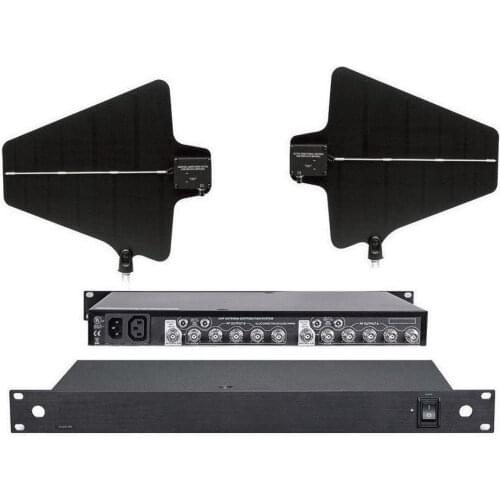 Antenna distribution system Antenna amplifier Wireless Headset Microrophone UHF For Church School Meeting Teacher