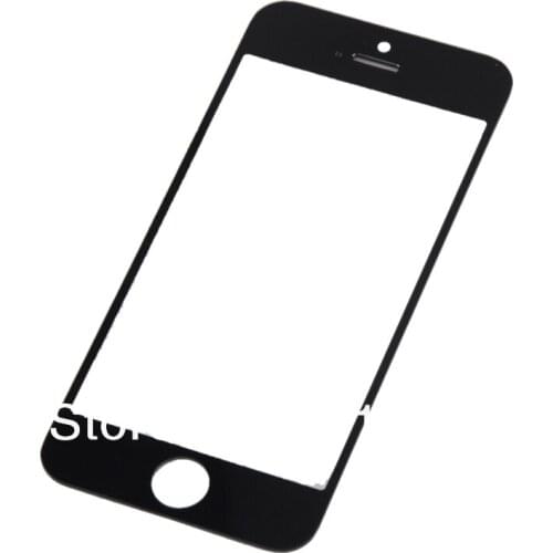 Grade Brand New Black Glass Lens Screen Replacement For iphone 5C, Free Shipping