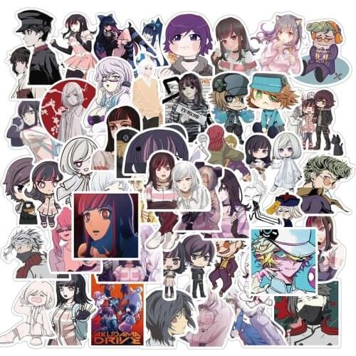 10/50Pcs Anime Sticker All Members Evil Jade Stickers for DIY Laptop Scrapbooking Graffiti Diary Label Stationery Decor Sticker