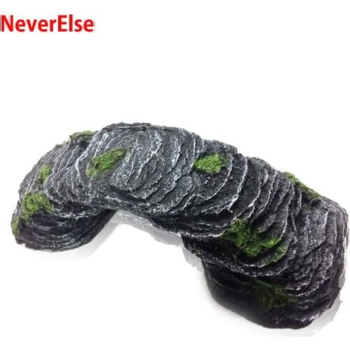 Fish Tank Decoration Aquarium Arch Bridge Resin Artificial Landscape Ornament Waterscape Accessories for Turtle Tortoise Tank