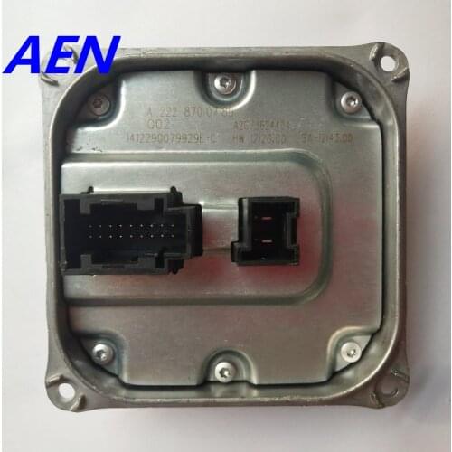 1pcs New LED Headlight Voltage Regulator module for 2016 - 2018 Mercedes GLE GLE300 GLE350 GLE400 GLE550 GLE63 A2228700789