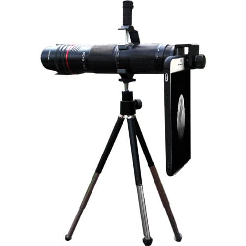 16-35X Zoom Telephoto Lens 4K HD Monocular Telescope Phone Camera Lens for iPhone Samsung Waterproof Lens for Smartphone Mobile