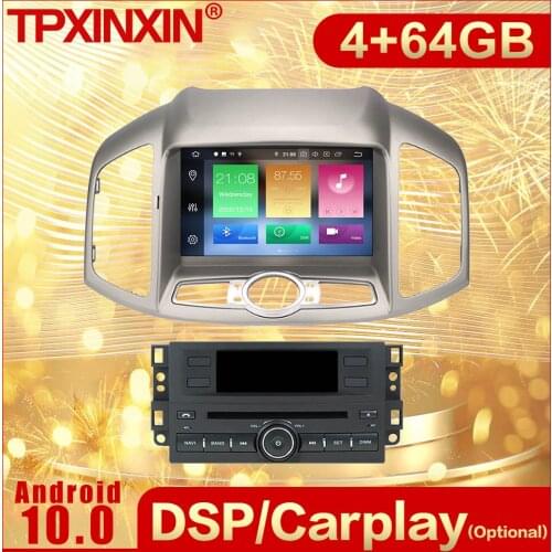 2 Din Carplay Android Radio Receiver Multimedia For CHEVROLET Captiva 2012 2013 2014 2015 2016 2017 2018 GPS Recorder Head Unit