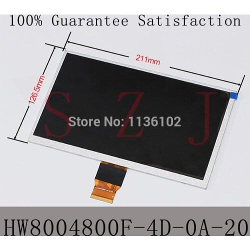 Ref:HW8004800F-4D-0A-20) 9" 9inch LCD LCM Display PANEL screen For Allwinner A13 Q9 Q90 Tablet PC Free shipping