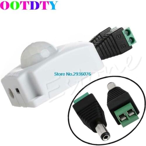 Automatic DC 12V-24V 10A Infrared PIR Motion Sensor Switch For LED light Strip APR6